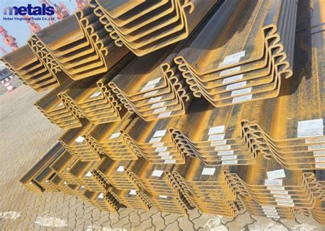 Hot Rolled Steel Sheet Pile U Type Piling Retaining Wall 400x100x10 5mm