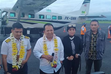 Bandara Notohadinegoro Jember Uji Coba Pesawat Komersial Penumpang