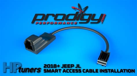 Hp Tuners 2018 Jeep Jl Smart Access Cable Installation Youtube