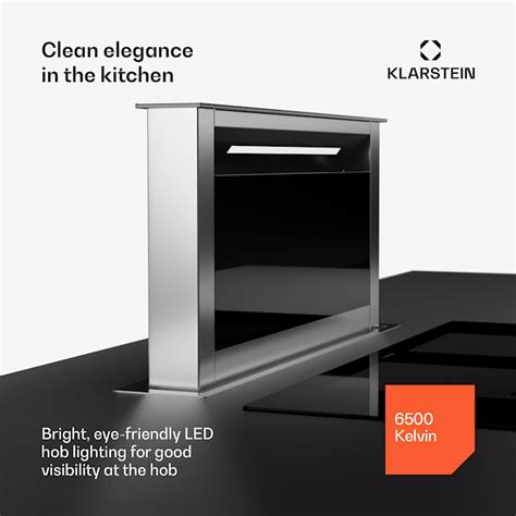 Klarstein Royal Flush Eco Slim 60 Downdraft Digestor A 60 Cm