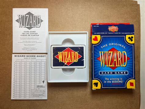 The Original Wizard Card Game Strategytricksbidding For Sale Online