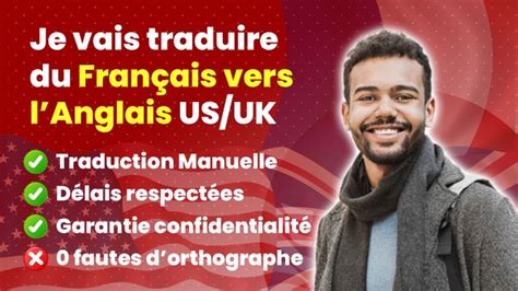 Je Vais Traduire Mots Du Fran Ais Vers L Anglais Et Vice Versa Par