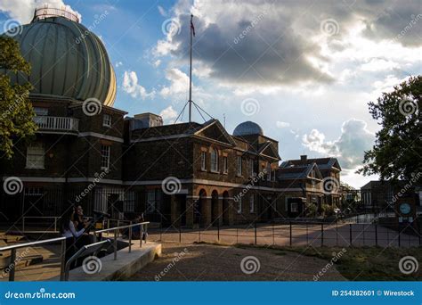 Royal Greenwich Observatory Editorial Photo - Image of britain, clouds ...