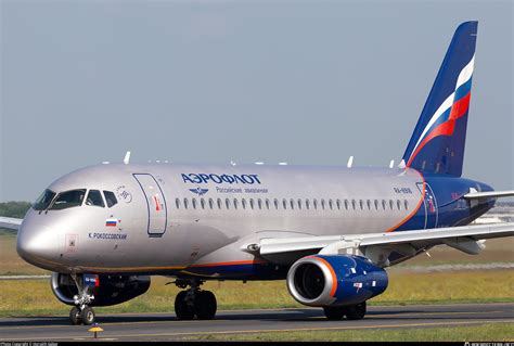 Ra Aeroflot Russian Airlines Sukhoi Superjet B Photo By