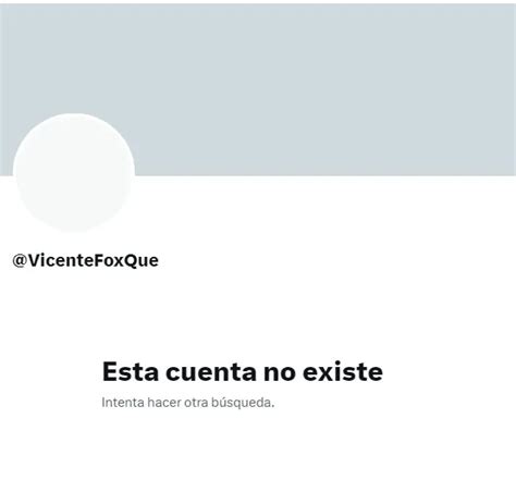 Cierre De Cuenta De Vicente Fox En Red X Tras Denuncias Por Violencia