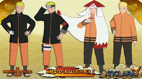 Naruto Naruto Uzumaki Adult Pack For Xps By Mvegeta On Deviantart