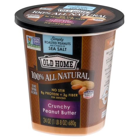 Old Home 100 All Natural Crunchy Peanut Butter Hy Vee Aisles Online