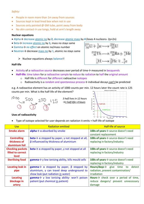 Complete Physics Notes For Combined Science Combined Science Higher