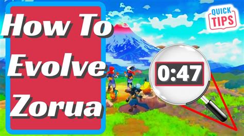 How To Evolve Zorua Pokemon Legends Arceus Evolving Zorua Guide Youtube