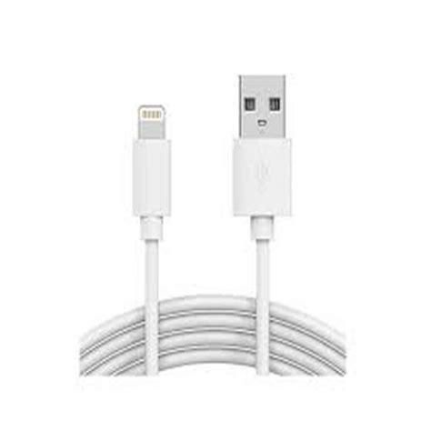 Ripley CABLE CARGADOR USB A LIGHTNING PARA IPHONE 1 METRO BLANCO