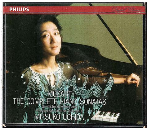 Classical Mozart The Complete Piano Sonatas 6 CD Set Mitsuko