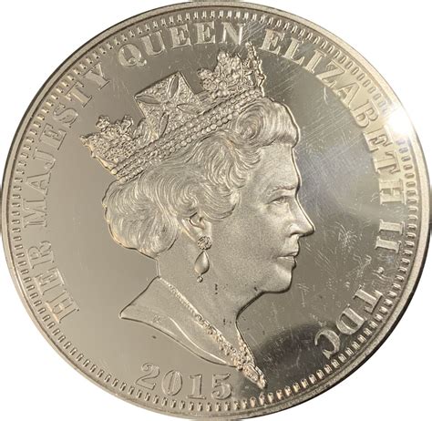 5 Pounds Elizabeth II Longest Reigning Monarch Tristán de Acuña