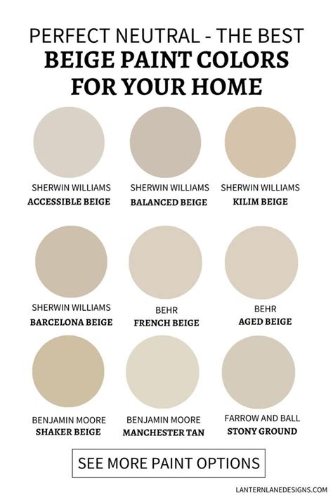 The Best Beige Paint Colors In 2024 Beige Paint Colors Beige Paint