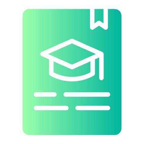 Qualification Generic Flat Gradient Icon