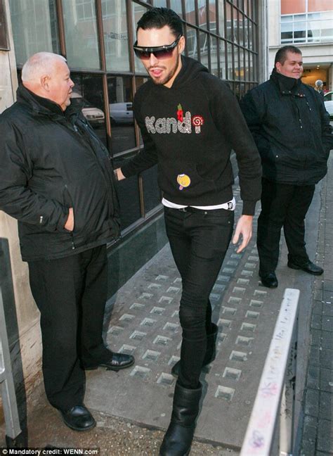 Rylan Clark Sports Huge Sunglasses As He Visits Radio Station Morning After Big Night Out