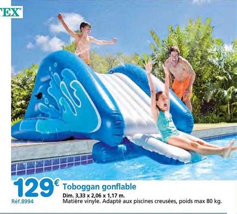 Promo Toboggan Gonflable Intex Chez Provence Outillage Icatalogue Fr