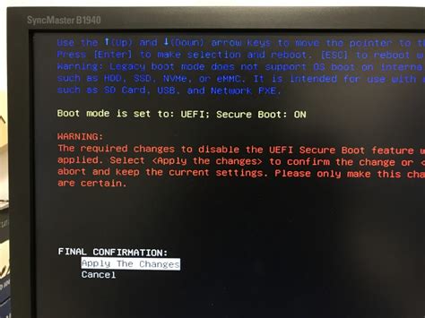 Uefi Boot Mode Setting Guide Phys Information Technology