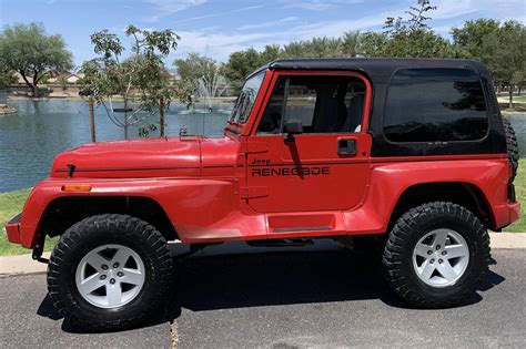 1993 Jeep Wrangler Renegade 4x4 For Sale Cars And Bids