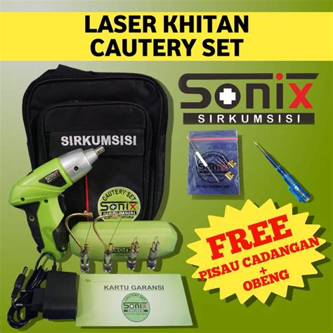 Jual Alat Sunat Laser Alat Khitan Cautter Sonix Laser Bergaransi