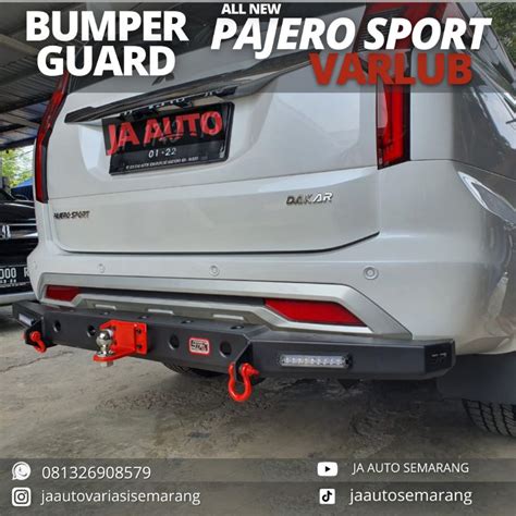 Jual Towing Bar Mitsubishi All New Pajero Sport Variasi Lubang Pengaman