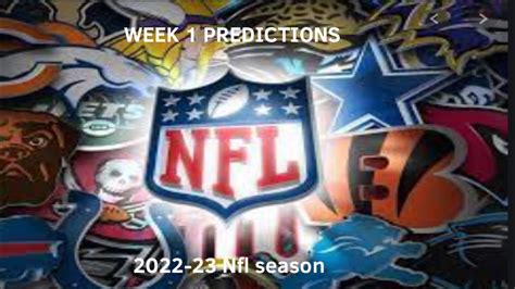 Nfl Week 1 Predictions Straight Up 2025 Rahel Carmelle