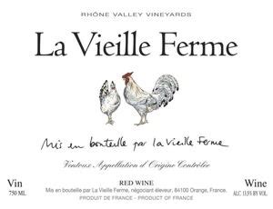 Drink Label La Vieille Ferme Red AOC La Vieille Ferme Famille Perrin