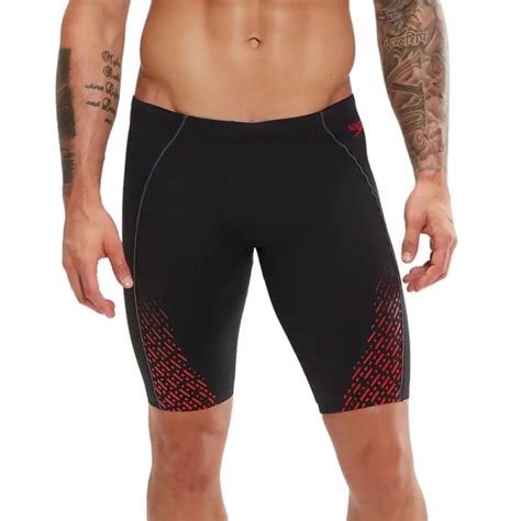 Traje De Ba O Speedo Nataci N Eco Endurance Pro Jammer Negro Hombre