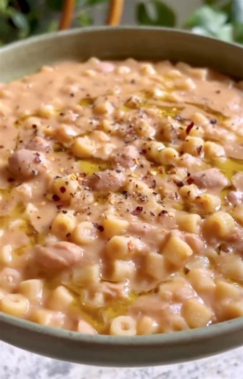 Pasta Ai Fagioli Ricetta Cucina Botanica