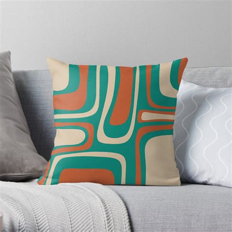 Palm Springs Retro Midcentury Modern Abstract Pattern In Mid Mod