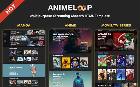 Anime Und Manga Bootstrap Vorlagen F R Manga Websites Templatemonster