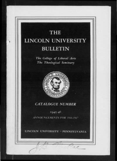 1 - Lincoln University