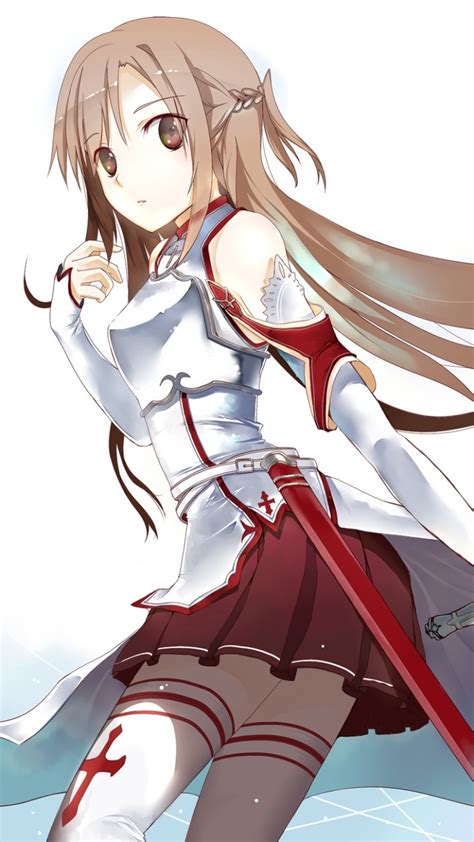 Anime Sword Art Online Asuna Yuuki 720x1280 Phone HD Wallpaper