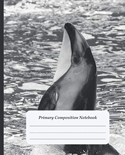 Primary Journal Porpoise Half Page Ruled Primary Composition Book