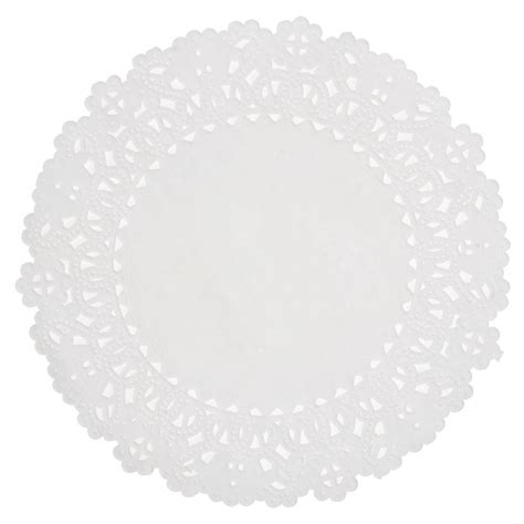 Round Doilies 5 Putih Akapack