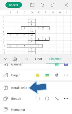 Tutorial Membuat Teka Teki Silang TTS Dengan Excel Cara Mudah