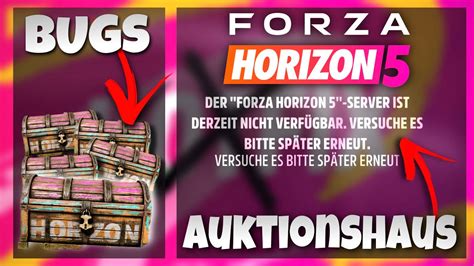 Auktionshaus Gesperrt Nur Noch Bugs Forza Horizon Youtube