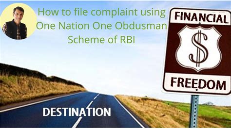 How To File Complain Under Reserve Bank Integrated Ombudsman Scheme