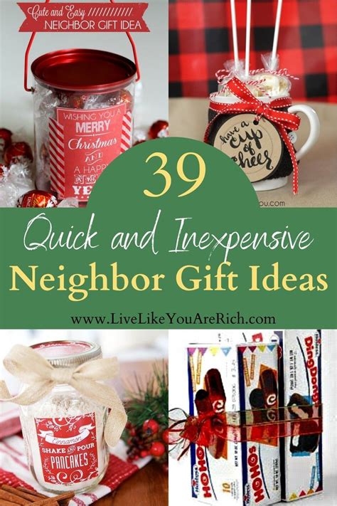 Quick And Inexpensive Neighbor Gifts For Christmas Live Like You Are