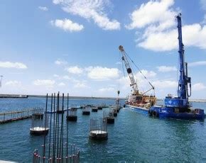 Porto Di Civitavecchia Procedono I Lavori Del Nuovo Pontile Per Le