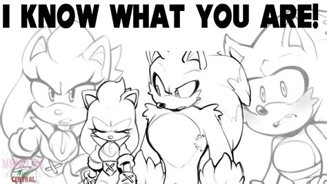 Comic Dub I Know What You Are Sonic The Werehog Au Youtube