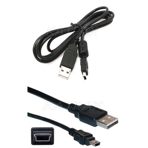 Кабел за камера USB USB A 5 PIN черен eMAG bg