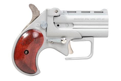 Cobra Enterprise Inc 380 Acp Big Bore Derringer Guardian Package With Satin Finish And Rosewood