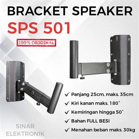 Jual BRACKET STAND SPEAKER SPS 501 FULL BESI Shopee Indonesia