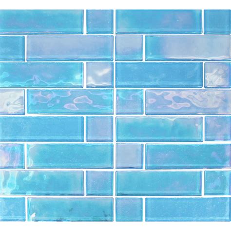 Aquatica Aura Mixed Linear Glass Pool Tile 12 X12 Stardust Coll