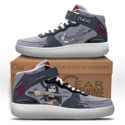 Itachi Uchiha Anbu Sneakers Air Mid Custom Nrt Anime Shoes Let The