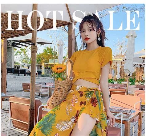 SURF Women S Swimsuit Three Piece Plus Size Bikini Korean Sexy Swimsuit Women S Slim Swimsuit