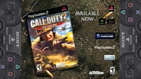 Call Of Duty Big Red One Sony Playstation Gamecube Xbox