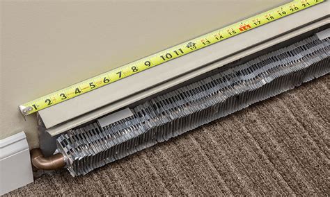 Whats The Right Size Hydronic Baseboard Heater Baseboarders