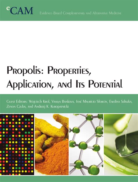 PDF Propolis Properties Application And Its Potential