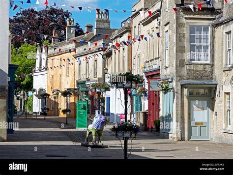 The High Street in Corsham, Wiltshire, England UK Stock Photo - Alamy